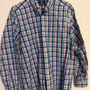 Vineyard Vines Men’s Multicolor Plaid Shirt